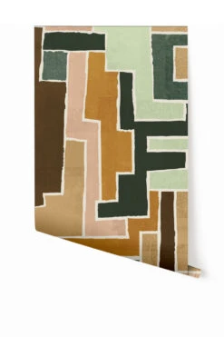 Tetris© Mural Wallpaper In Inka