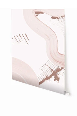 Untamed© Mural Wallpaper In Blush