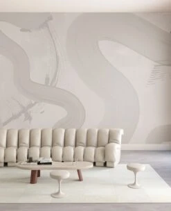 Untamed© Mural Wallpaper In Cobble -Drop It Modern Sales untamed cobble render 01