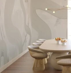 Untamed© Mural Wallpaper In Cobble -Drop It Modern Sales untamed cobble render 03