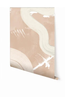 Untamed© Mural Wallpaper In Nude