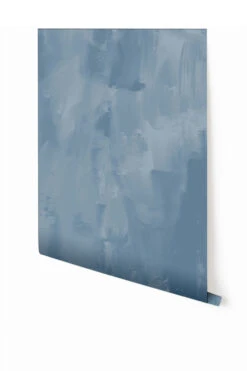 Rock Steady© Mural Wallpaper In Indigo