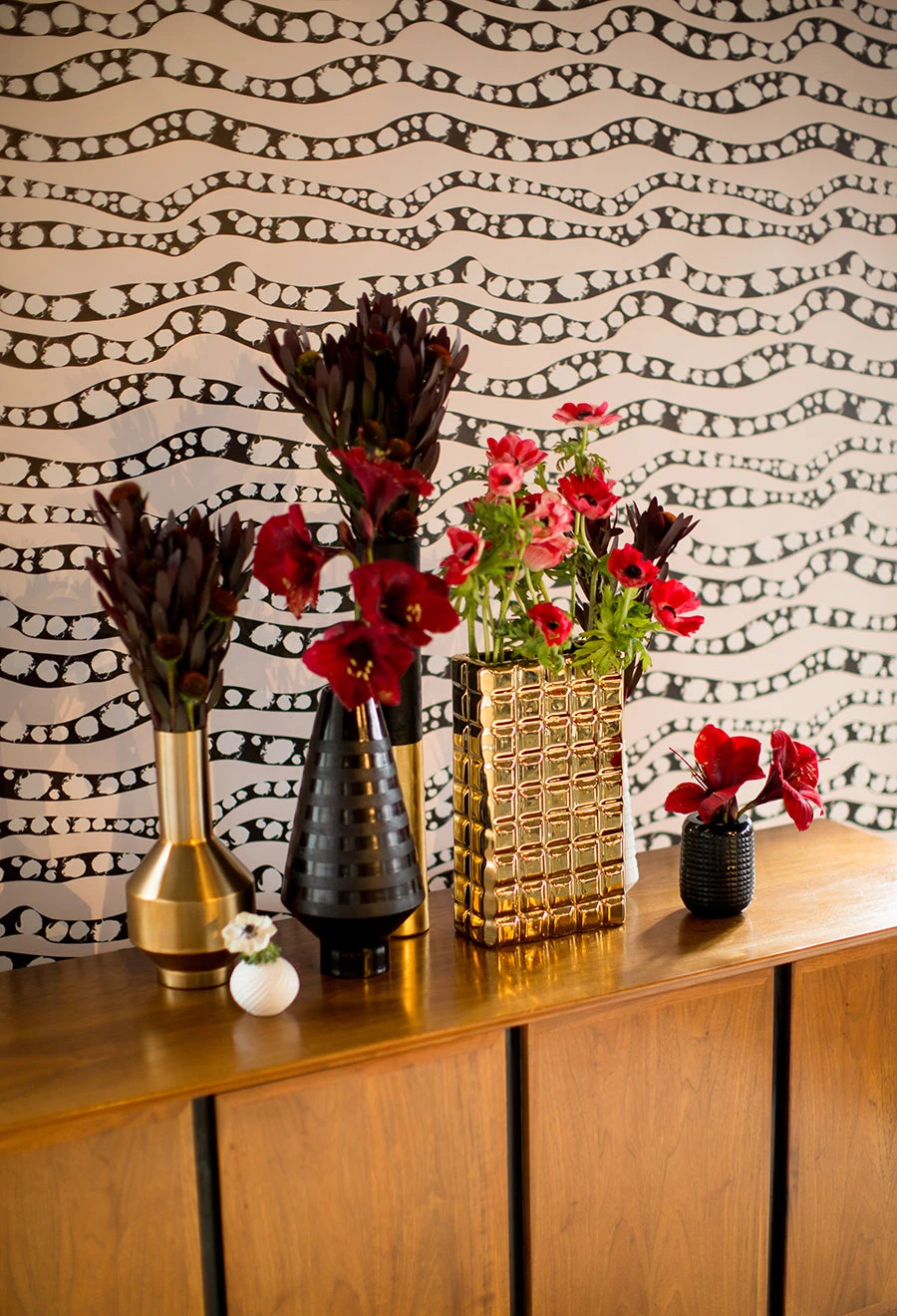 Serpent© Wallpaper In Black 6 Serpent© Wallpaper In Black - Image 6