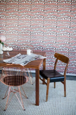 Serpent© Wallpaper In Salmon -Drop It Modern Sales wallpaperfull 98 of 654