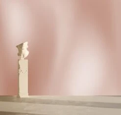 Waterfall© Wallpaper In Peachy Rose -Drop It Modern Sales waterfall peach rendering