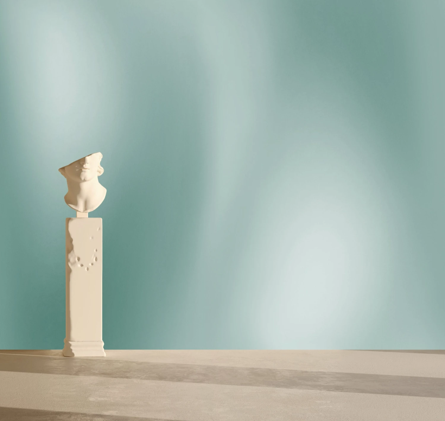 Waterfall© Wallpaper In Teal 3 Waterfall© Wallpaper In Teal - Image 3