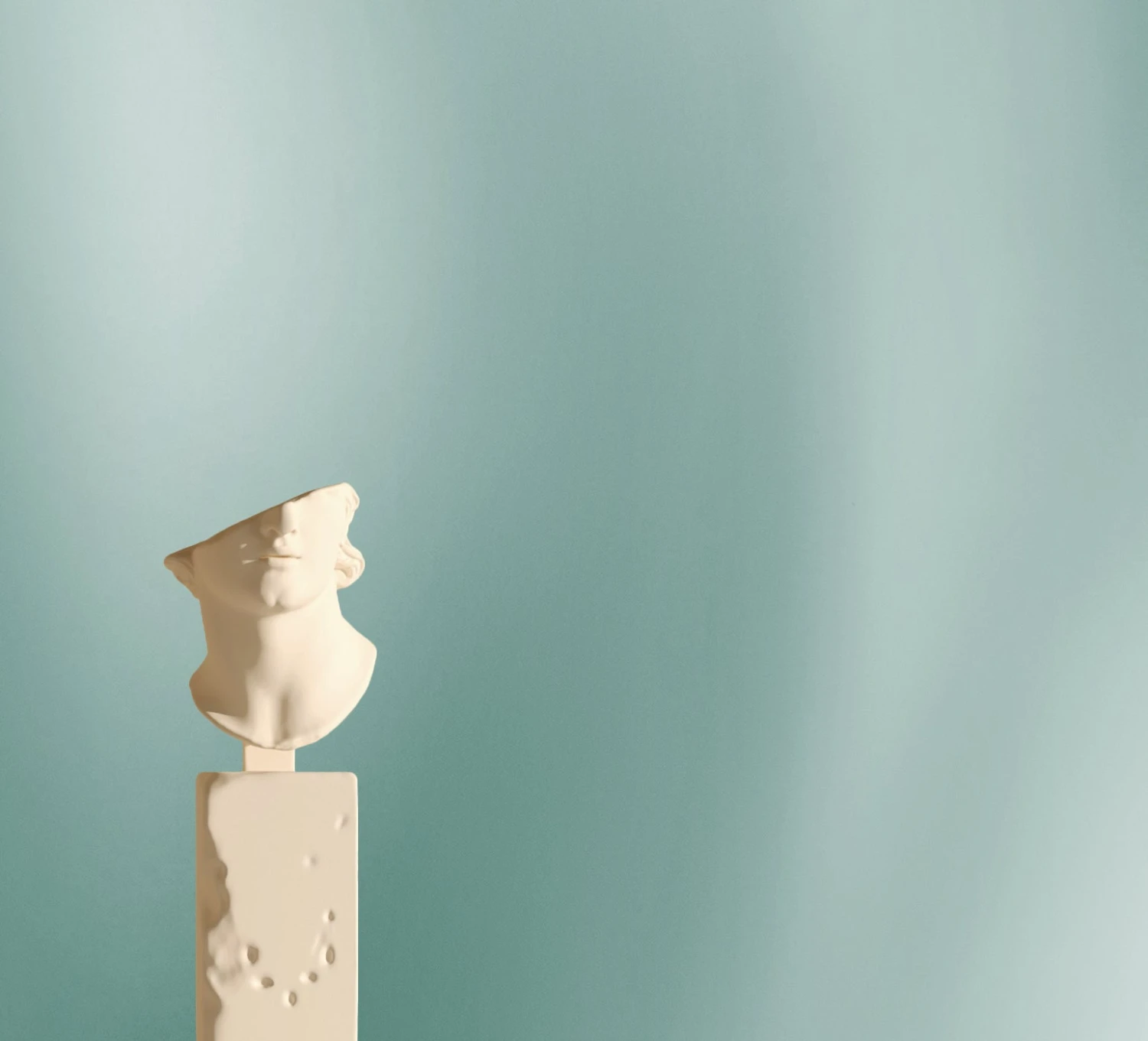 Waterfall© Wallpaper In Teal 4 Waterfall© Wallpaper In Teal - Image 4