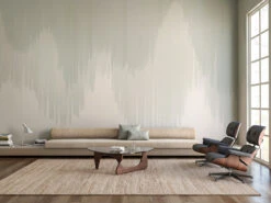 Wavelength© Mural Wallpaper In Moss -Drop It Modern Sales wavelength mossweb