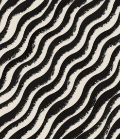 Whirl© Wallpaper In Black + Creme -Drop It Modern Sales whirl black creme diy 52