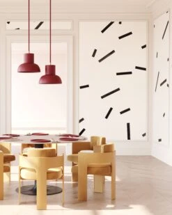Ziti© Mural Wallpaper In Black + Cremé -Drop It Modern Sales ziti black creme rendering 2 506876d9 d44a 4425 b6b2 2dff7b11d053