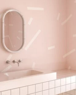 Ziti© Mural Wallpaper In Pink -Drop It Modern Sales ziti pink rendering 2 a9e7580c b9c0 4a45 a6d7 e5dba3cdf952